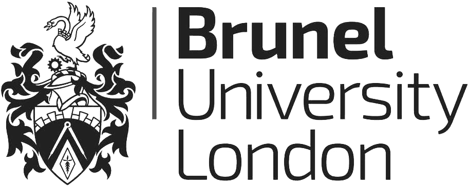 brunel university logo colour grey